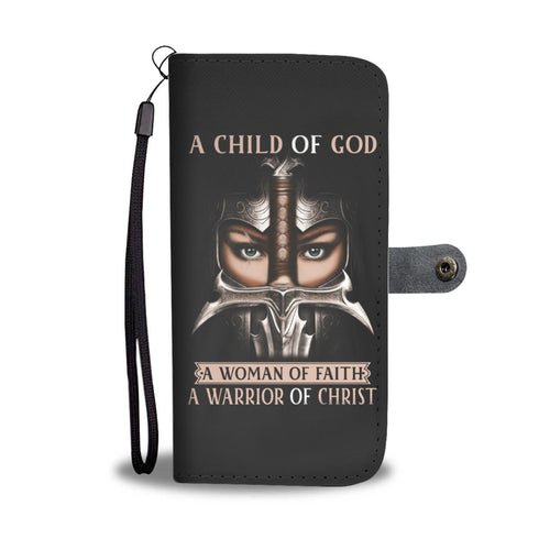 Child Of God Christ Wallet Phone Case