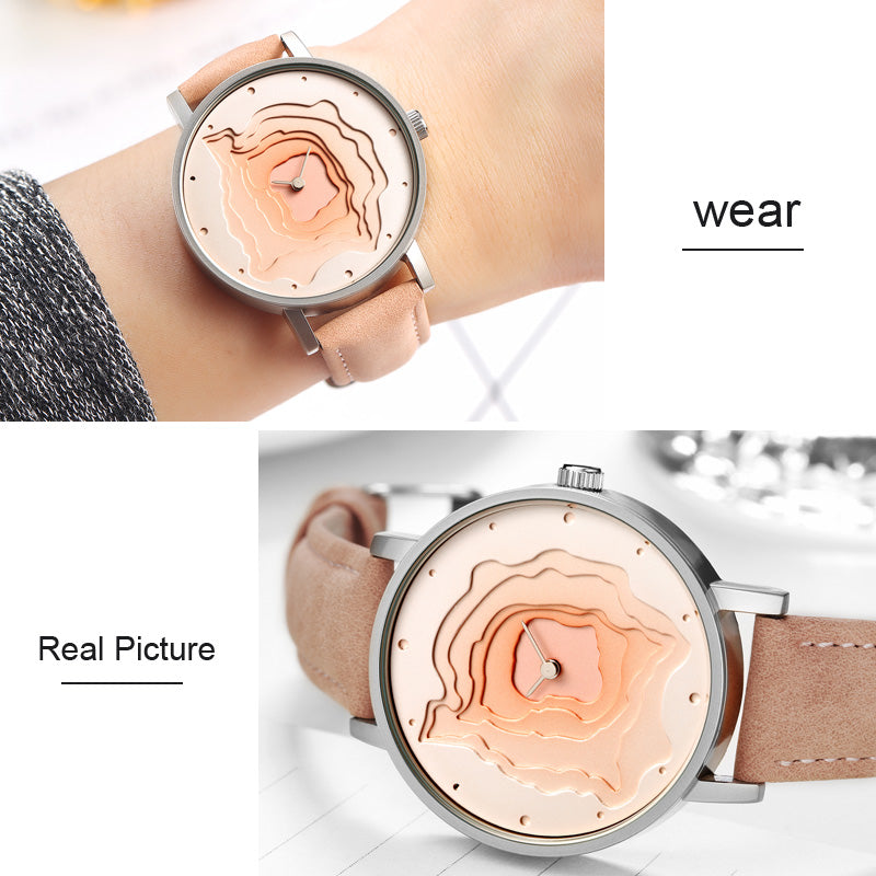 Minimalist Genuine Leather Watch
