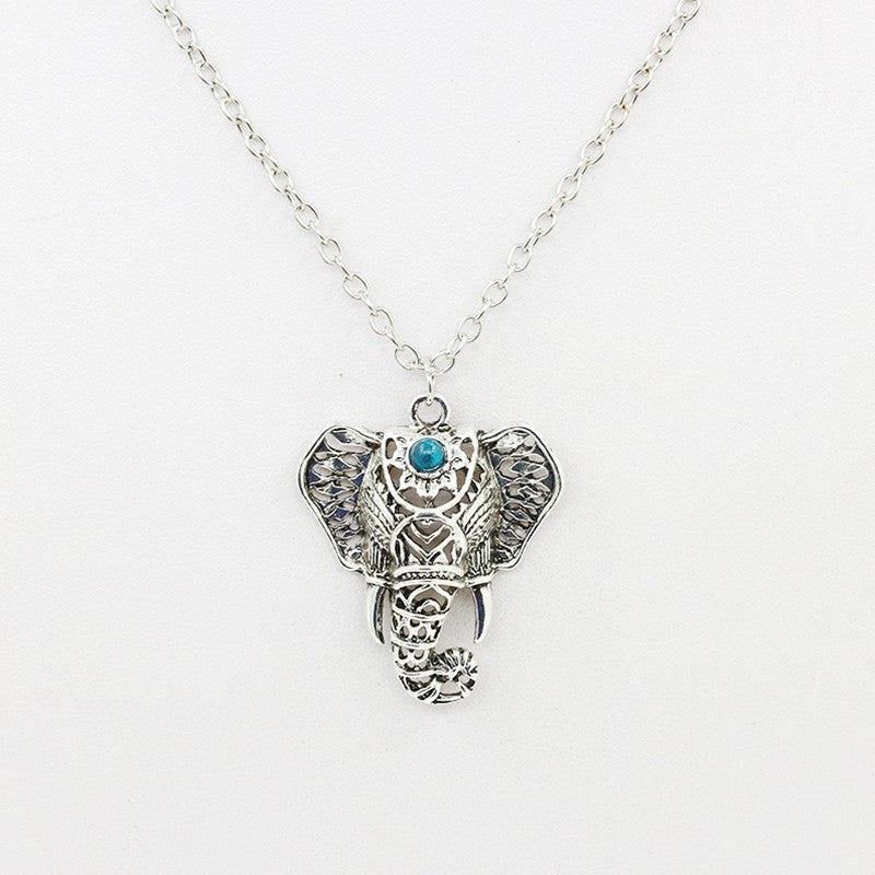 Asian Silver Elephant pendant