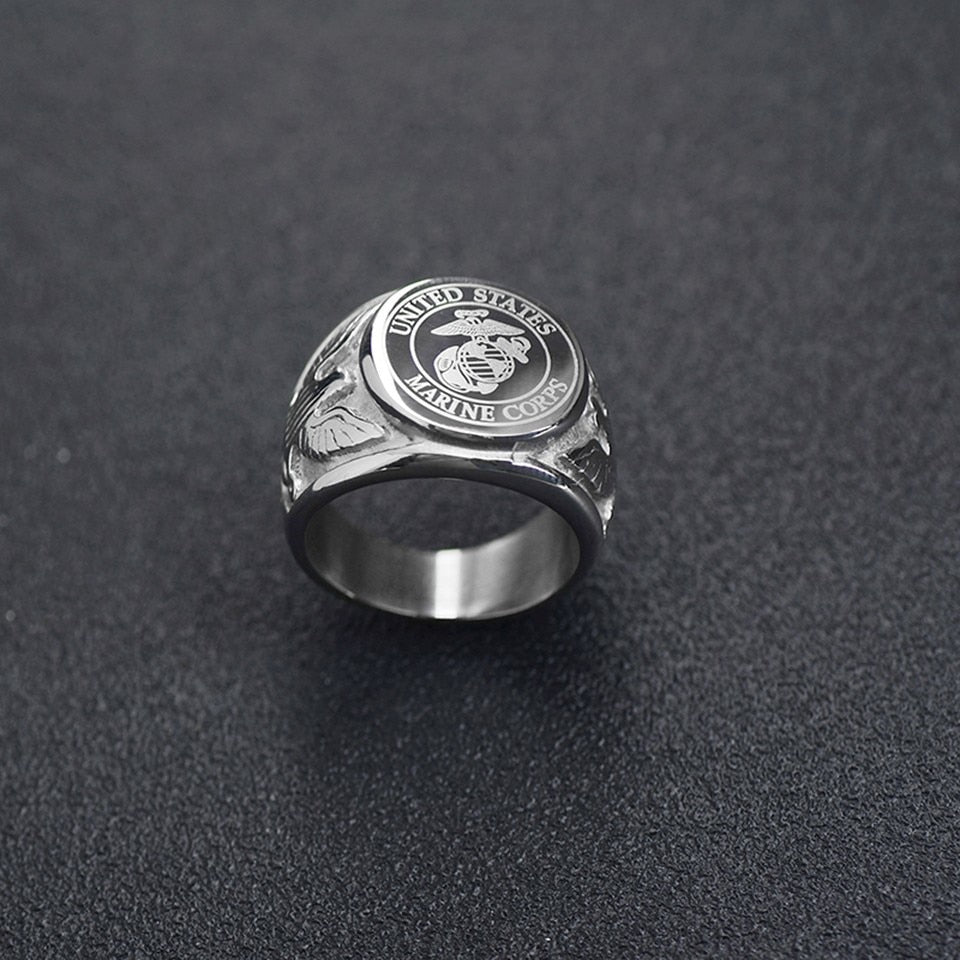 Proud Marine Corps Ring