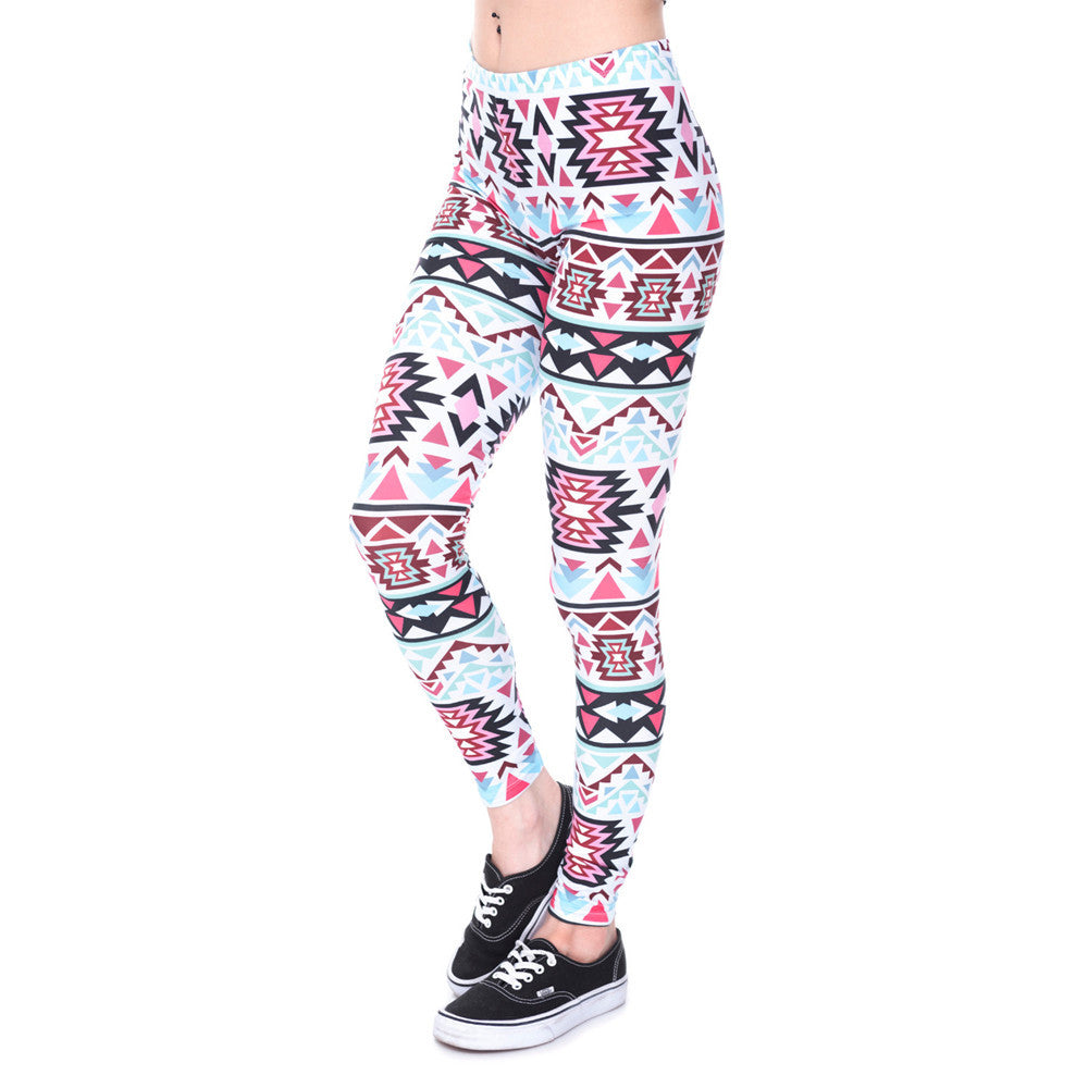 Aztec Round Ombre Leggins