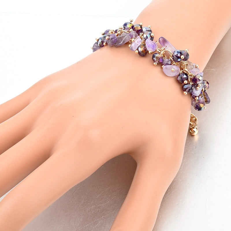 February Charm Bracelet
