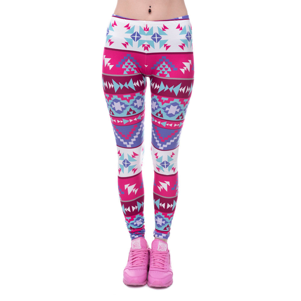 Aztec Round Ombre Leggins
