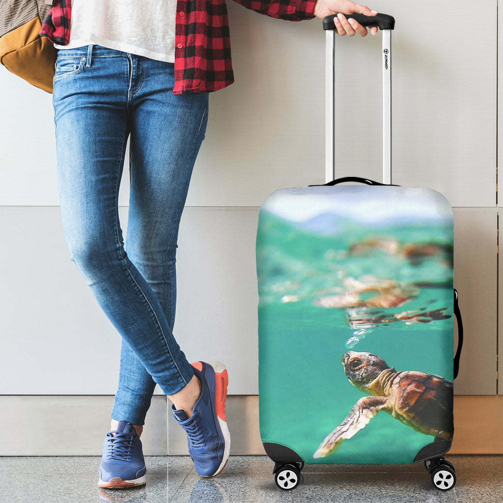 Baby Turtle Luggage Cover