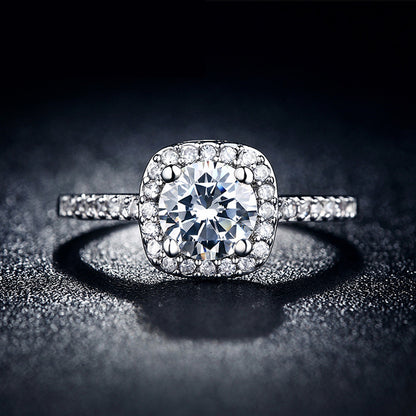 April Birthstone CZ Ring