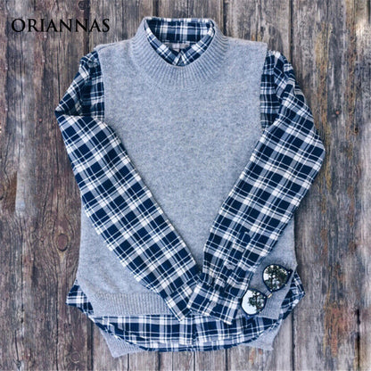 Autumn/Winter Cashmere Wool Sleeveless Vest