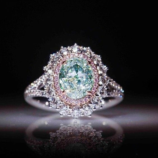 Intricate Floral March Ring