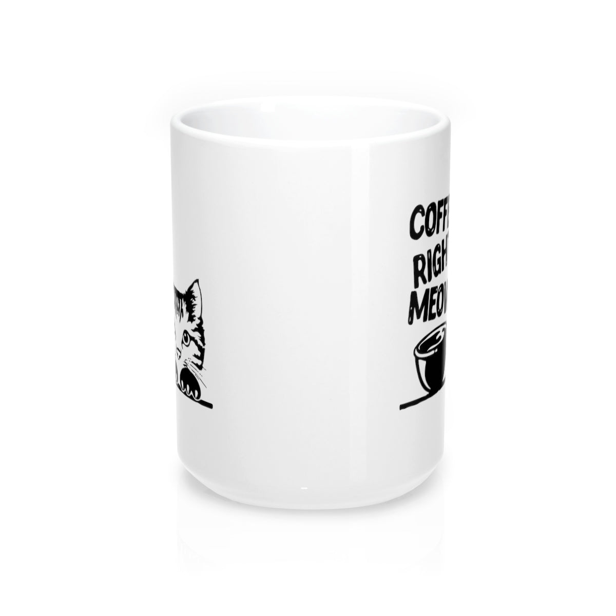 Coffee Right Meow Mug