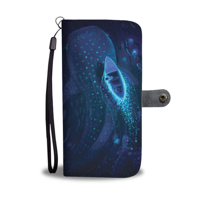 'Peaking Under The Boat' Wallet Case