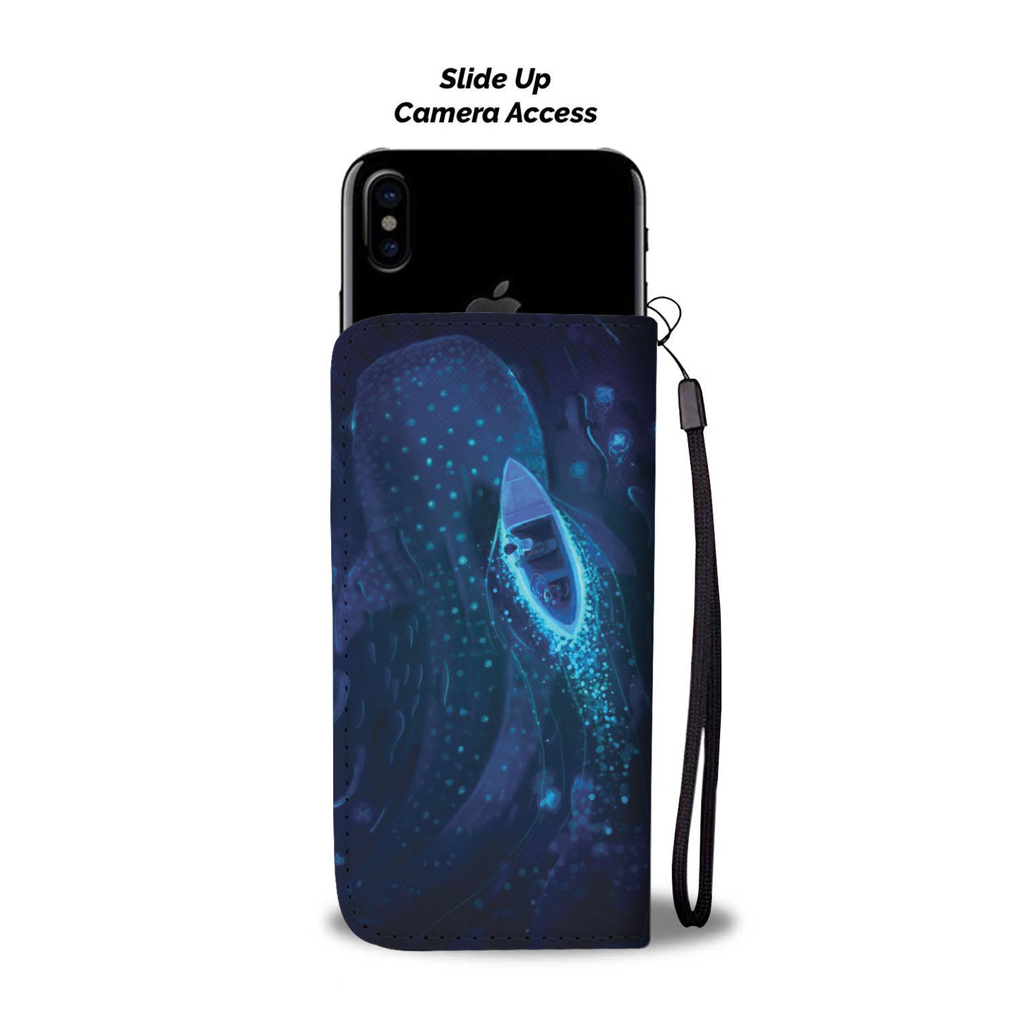 'Peaking Under The Boat' Wallet Case