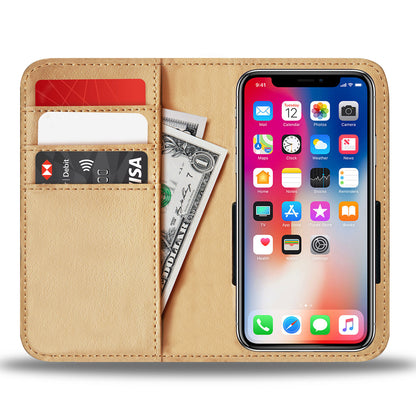 'Peaking Under The Boat' Wallet Case