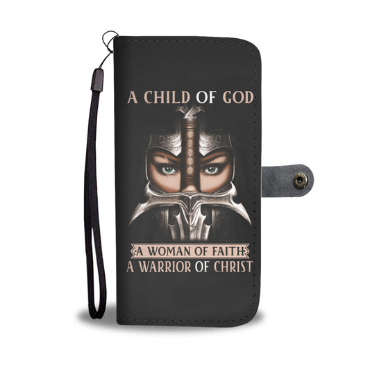 Child Of God Christ Wallet Phone Case