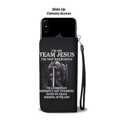 Warrior For Christ Wallet Case