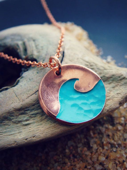 Ocean Wave Necklace