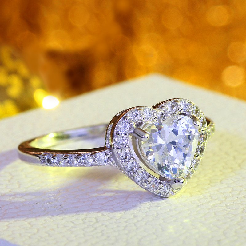 'Love-You-Forever Promise' Heart Ring