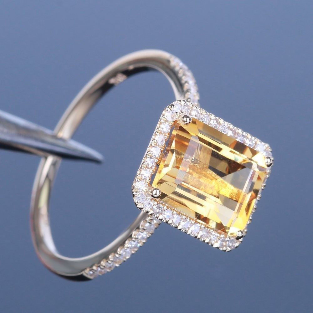 Princess' November Birthstone Ring