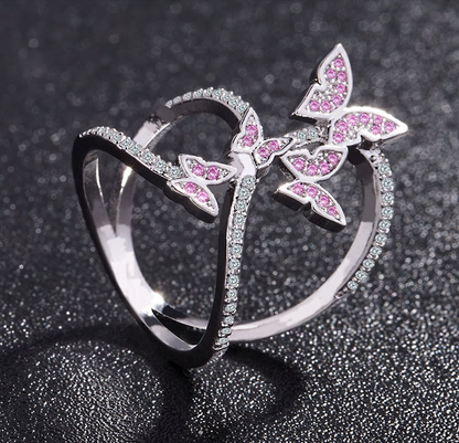 Queen Butterfly Ring