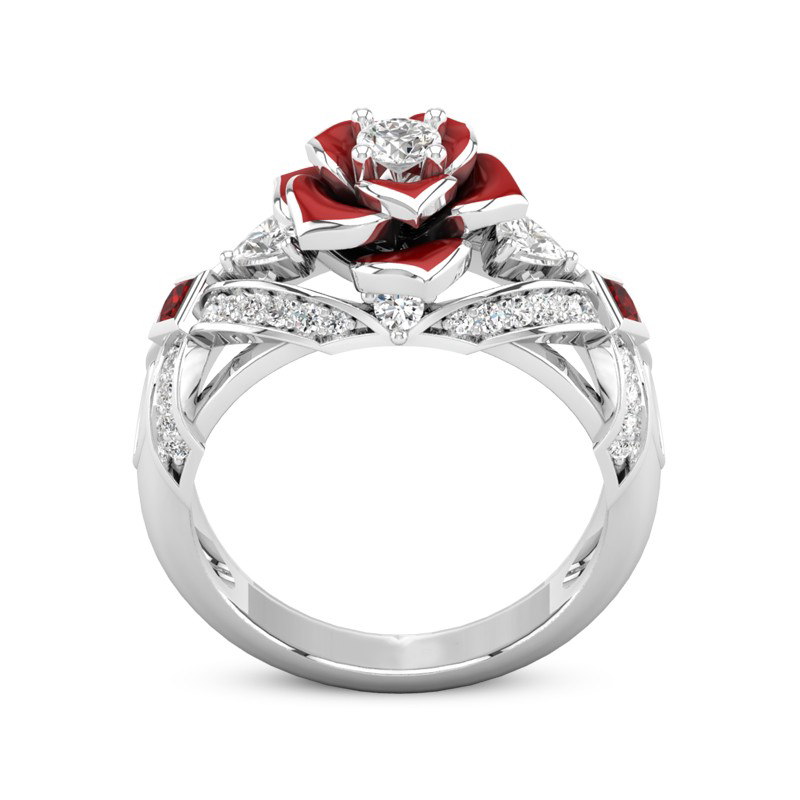 April Rose Birthstone Ring