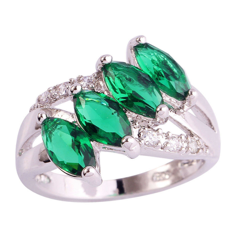 May Birthstone Ring (Emerald)