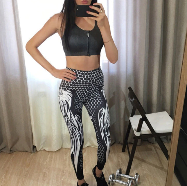 Skull & Petals Leggings