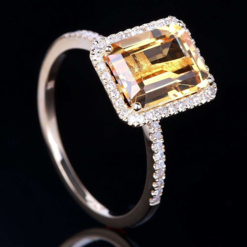Princess' November Birthstone Ring