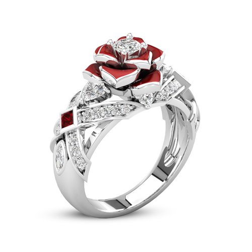 April Rose Birthstone Ring