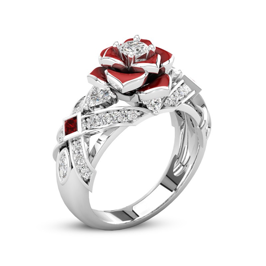 April Rose Birthstone Ring