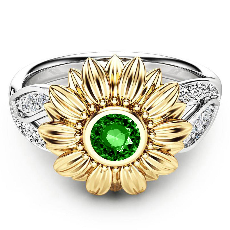 May Sunflower Ring