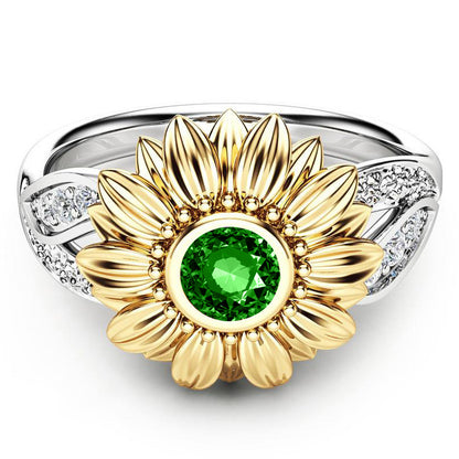 May Sunflower Ring