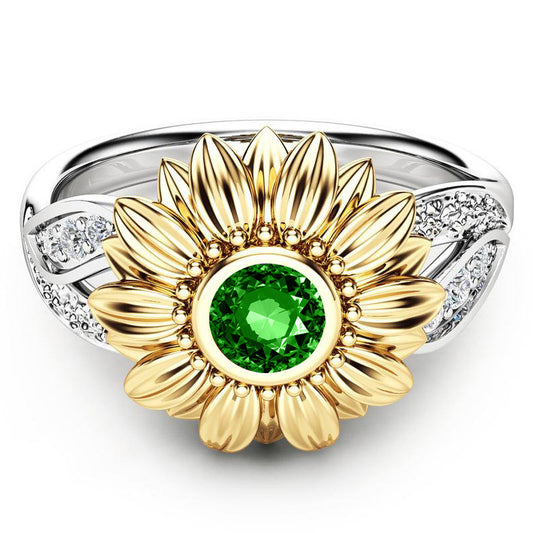 May Sunflower Ring