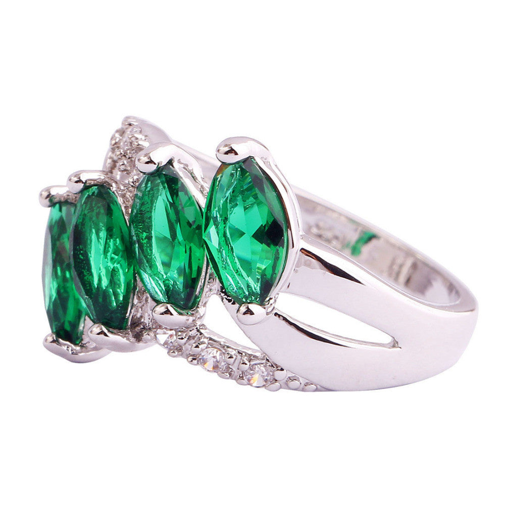 May Birthstone Ring (Emerald)