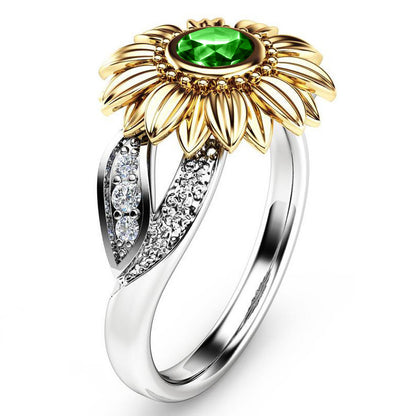 May Sunflower Ring