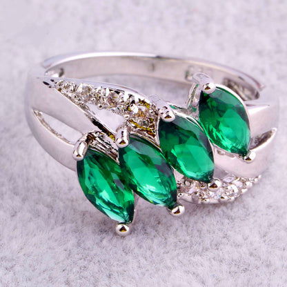 May Birthstone Ring (Emerald)