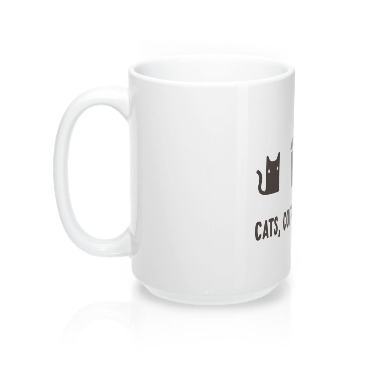 <3 Cats, Coffee, Coding Mug