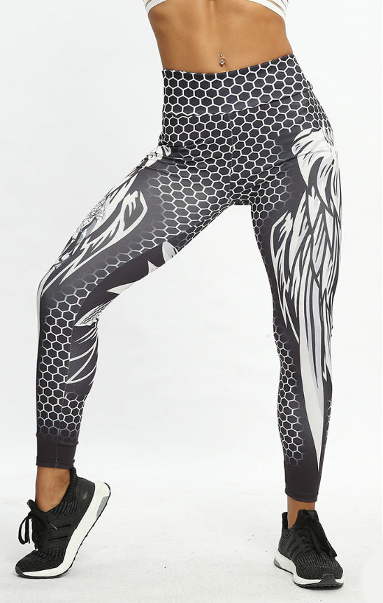 Skull & Petals Leggings