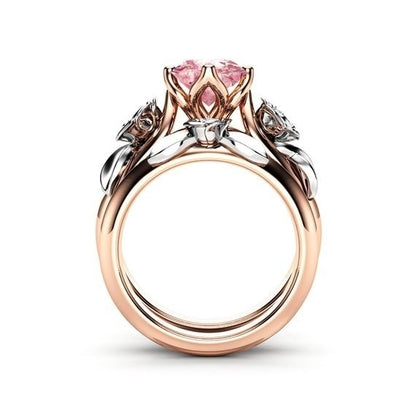 Dual Dutch Rose Ring