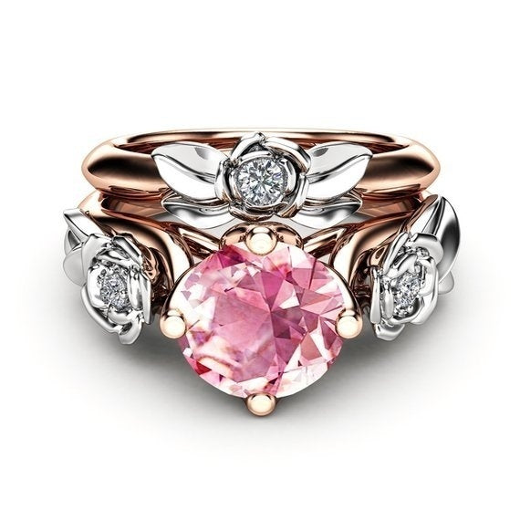 Dual Dutch Rose Ring