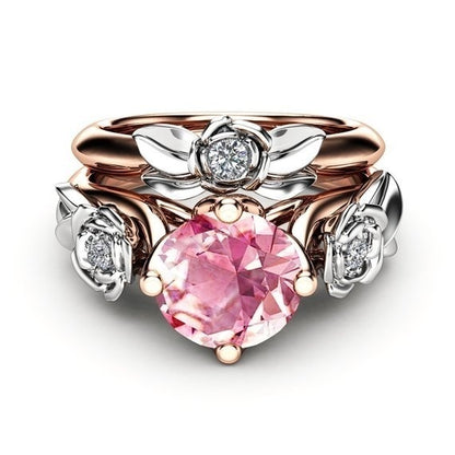 Dual Dutch Rose Ring