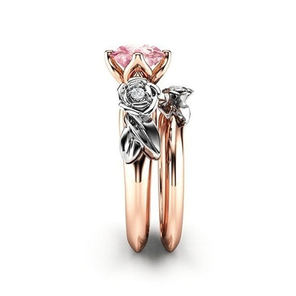 Dual Dutch Rose Ring