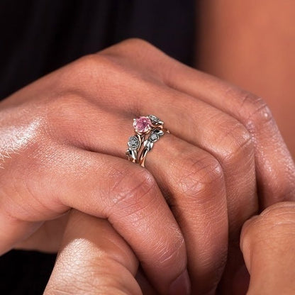 Dual Dutch Rose Ring