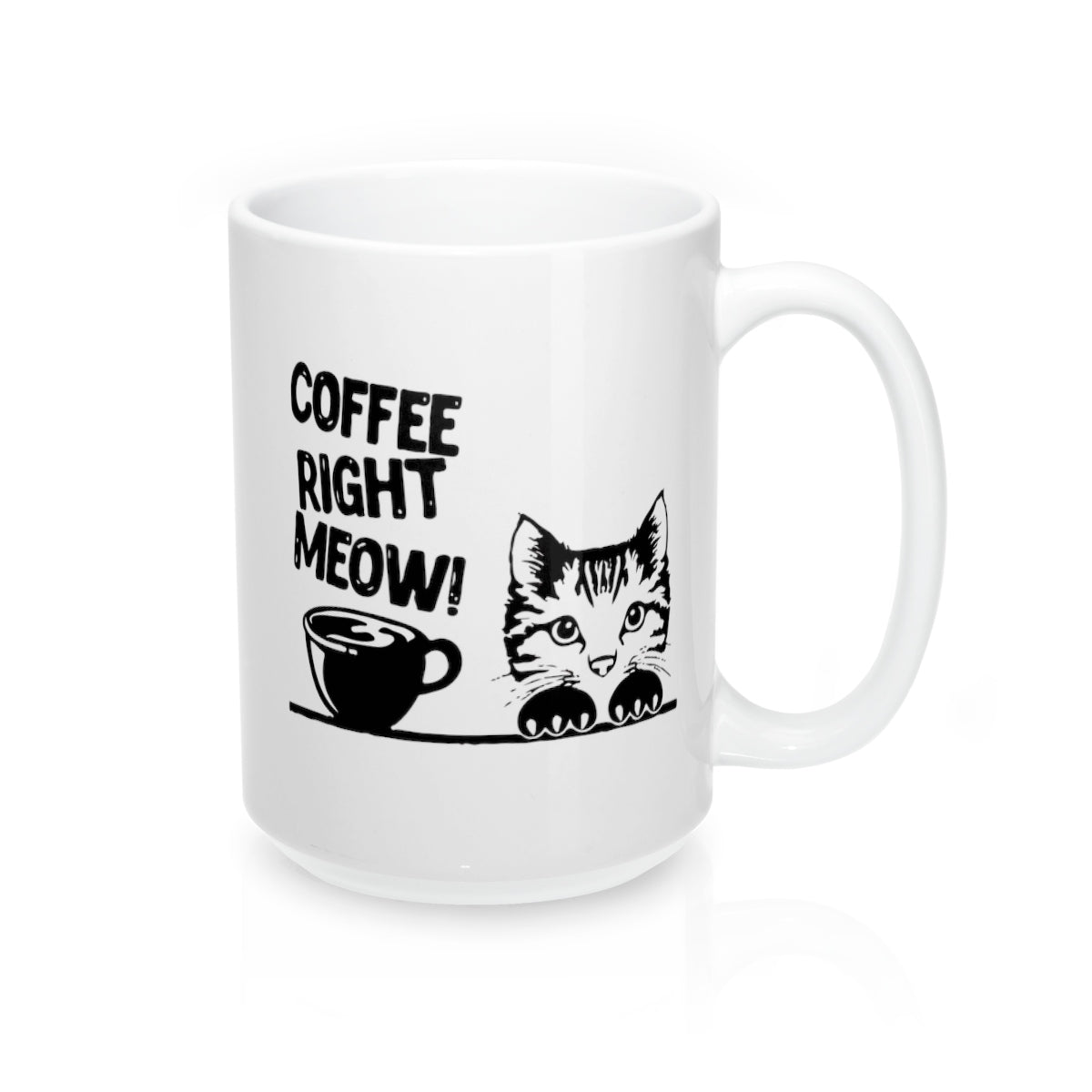 Coffee Right Meow Mug