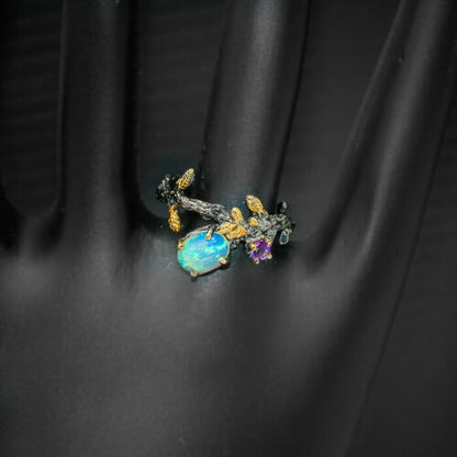 Enchanted Forest Opal Ring
