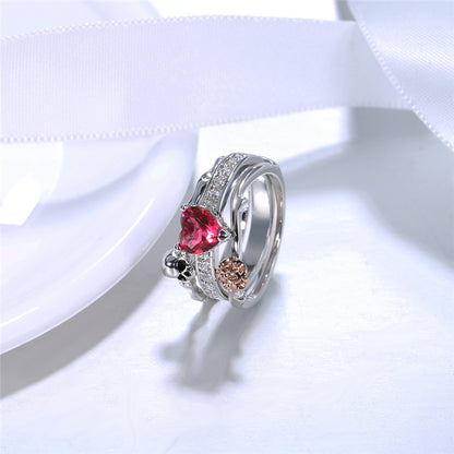 Luxurious Skull Ring