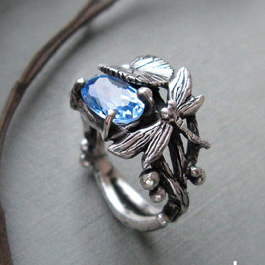 December Dragonfly Ring