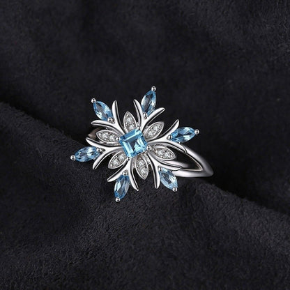 Snow crystal Ring