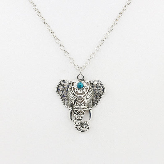 Asian Silver Elephant pendant
