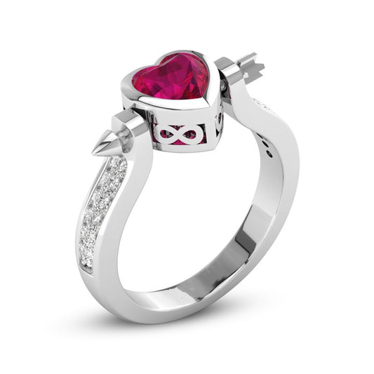 Cupid's Heart Ring