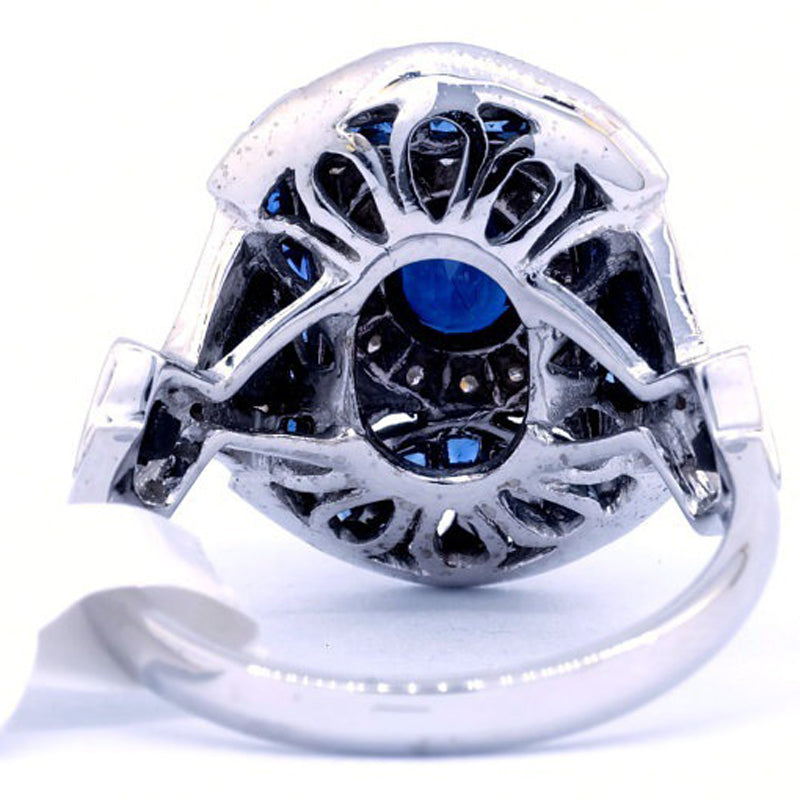 Majestic Royal Blue Shield Ring