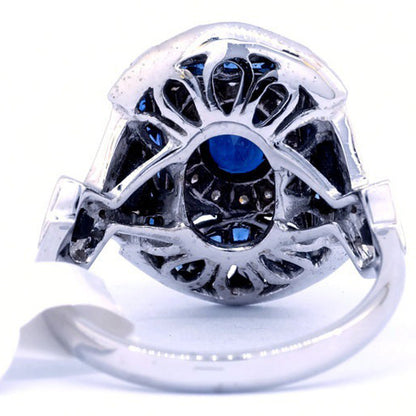 Majestic Royal Blue Shield Ring