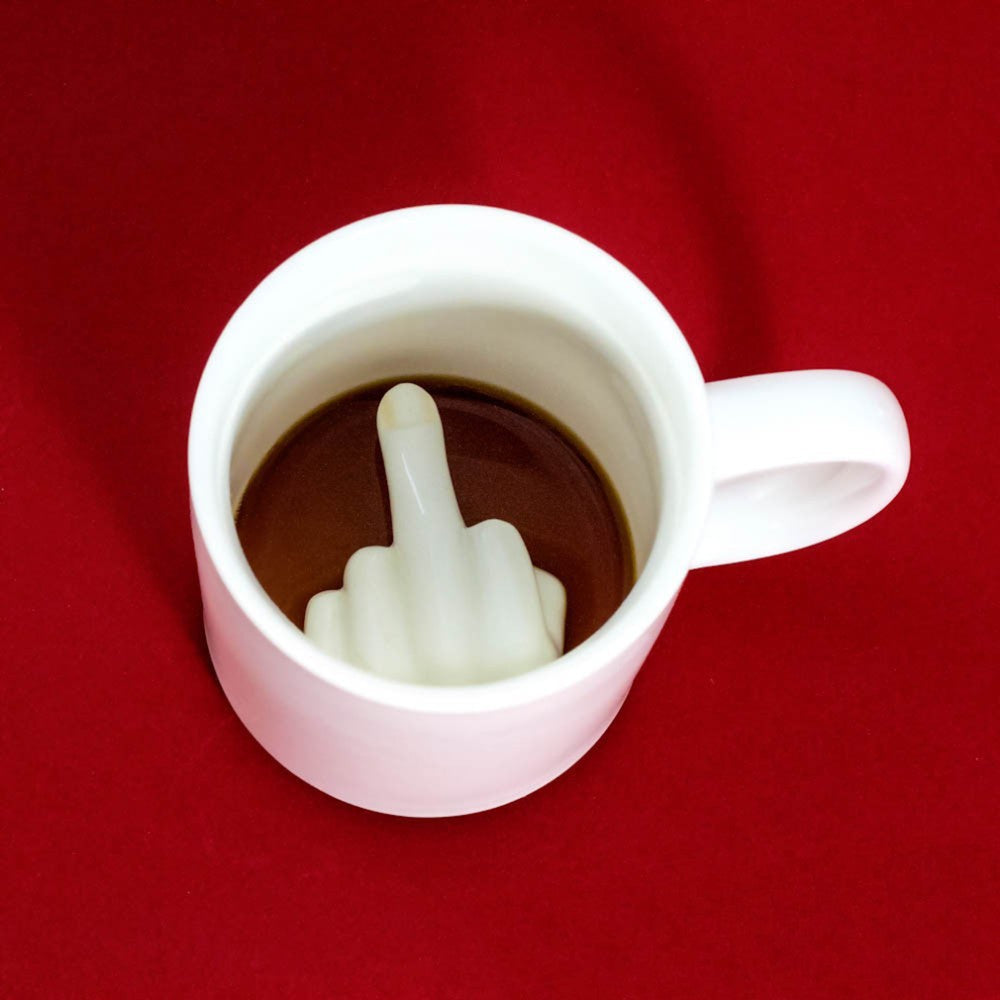 Middle Finger Coffee Mug